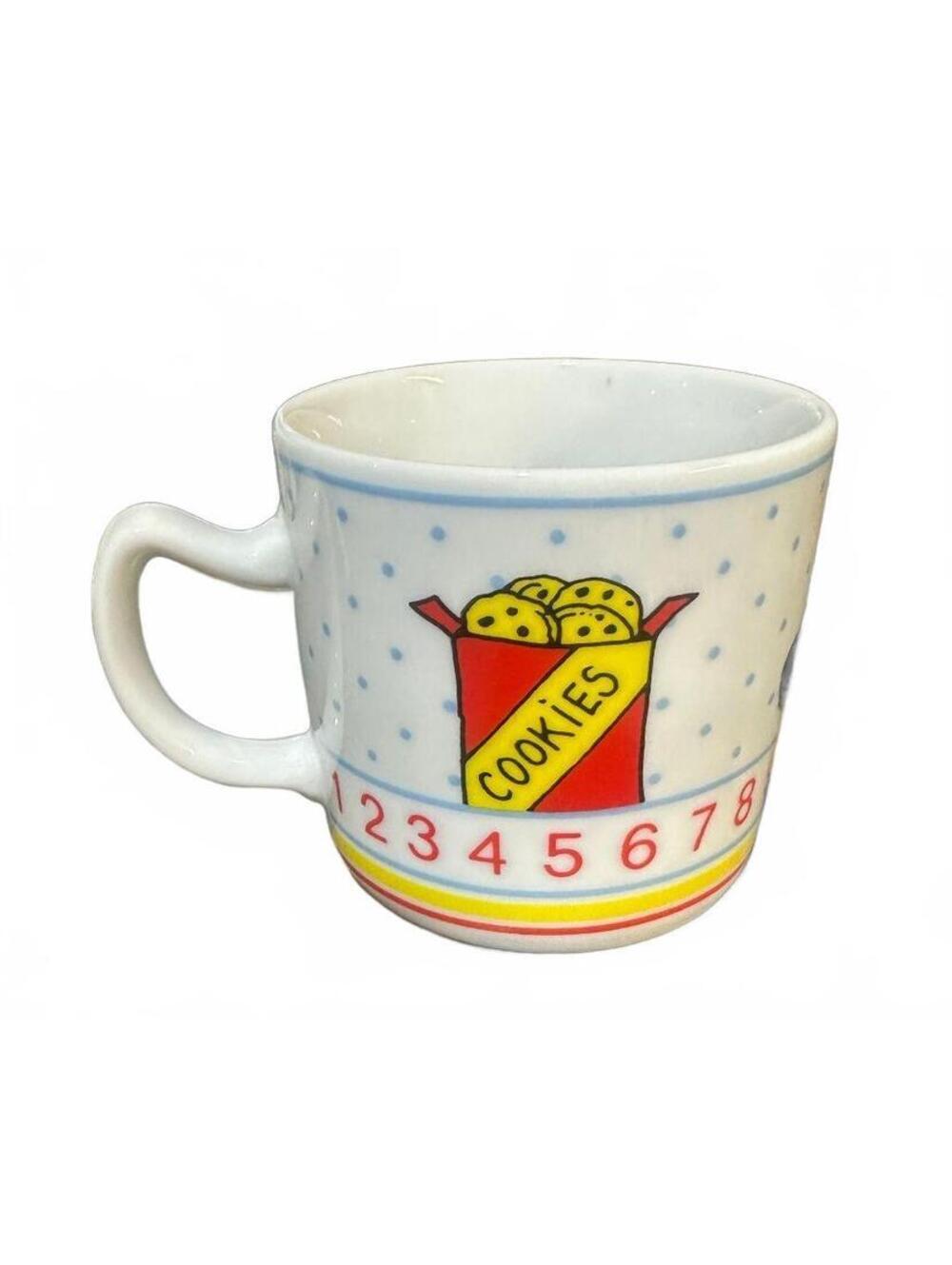Vintage Sesame Street Cookie Monster Mug JMP Japan